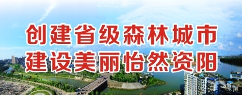 污视频污胸操逼扣扣流水舔bj创建省级森林城市 建设美丽怡然资阳